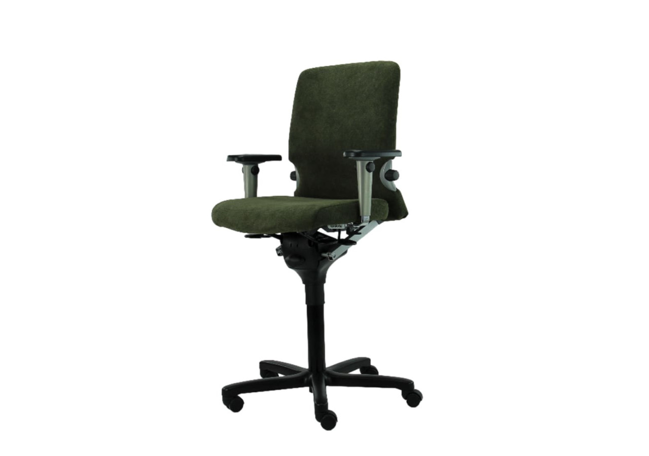 Fauteuil de bureau Comforto 77 - Ergonomique en tissu Regain vert - R_COMFO_77_H_RGGO - Refurbished