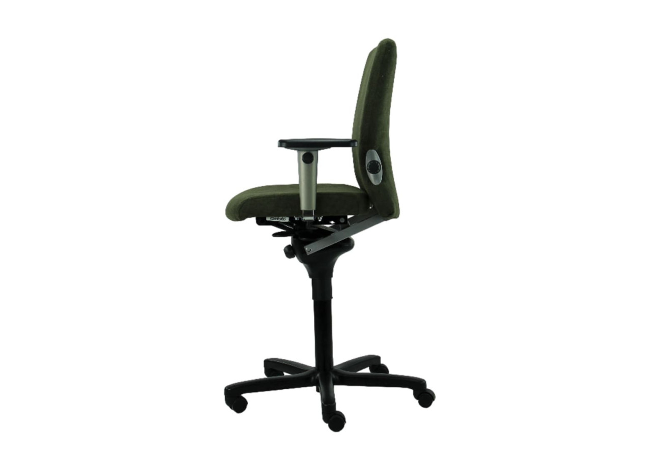 Fauteuil de bureau Comforto 77 - Ergonomique en tissu Regain vert - R_COMFO_77_H_RGGO - Refurbished