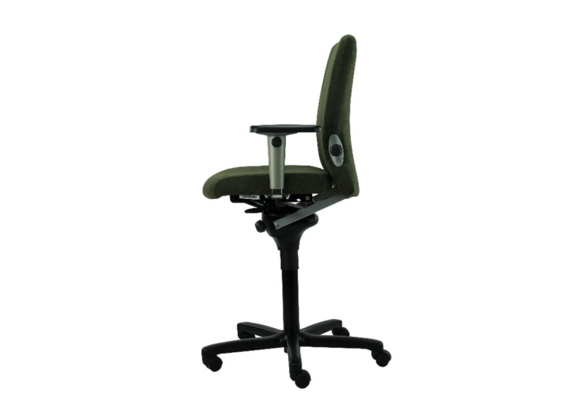 Fauteuil de bureau Comforto 77 - Ergonomique en tissu Regain vert - R_COMFO_77_H_RGGO - Refurbished