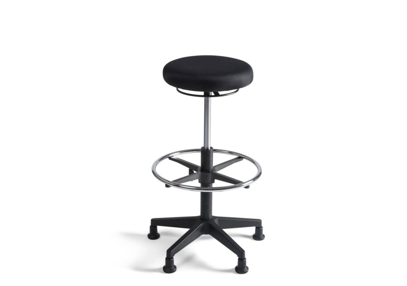 Tabouret de Travail Workliving - Assise Tissu, Hauteur Réglable - 100337 - Workliving Tabouret de Travail Workliving - Assise Tissu, Hauteur Réglable - 100337 - Workliving