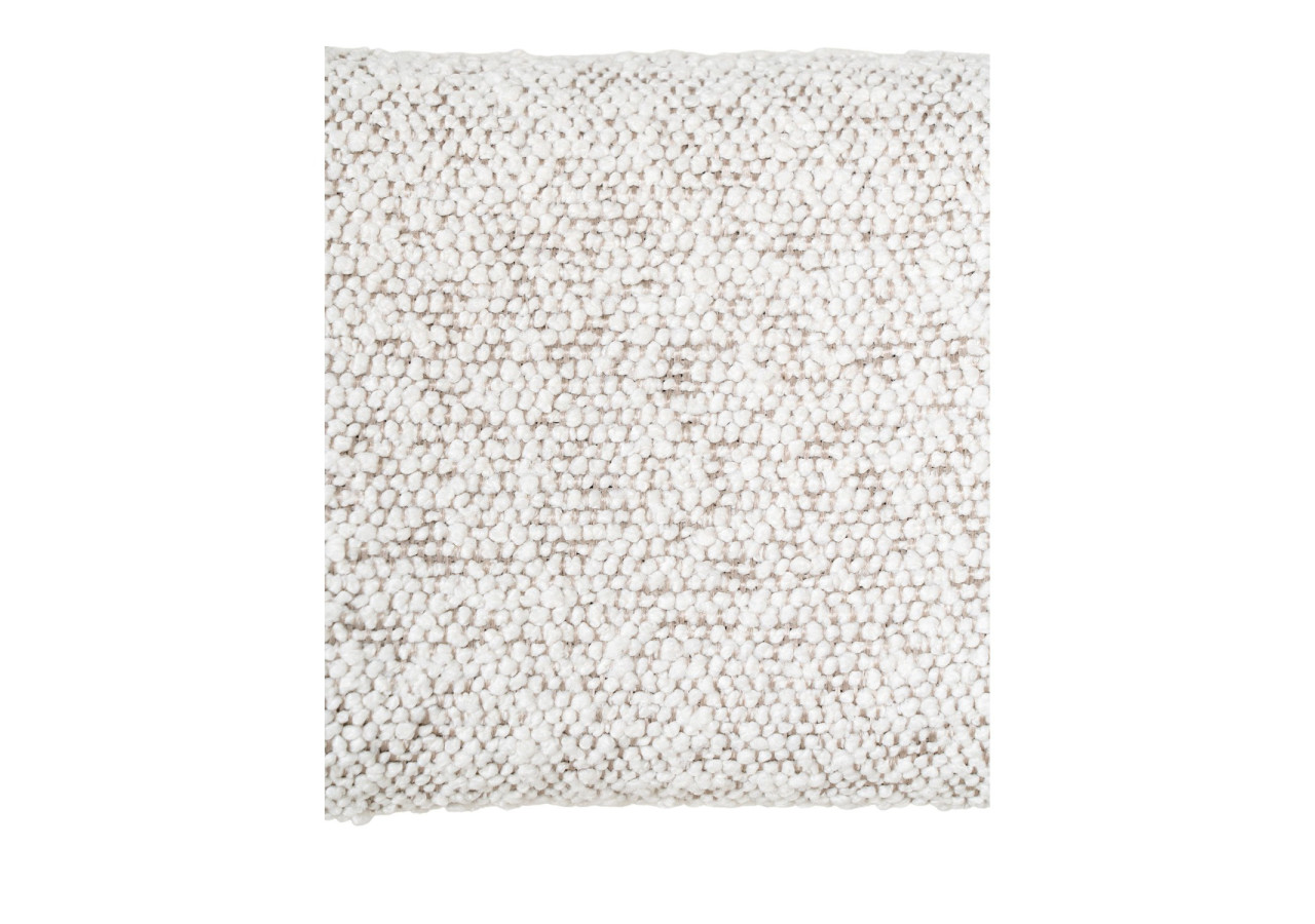 Chaise de Salle à Manger Badalona - Boucle Blanche avec Pieds Noirs - 1001214 - House Nordic