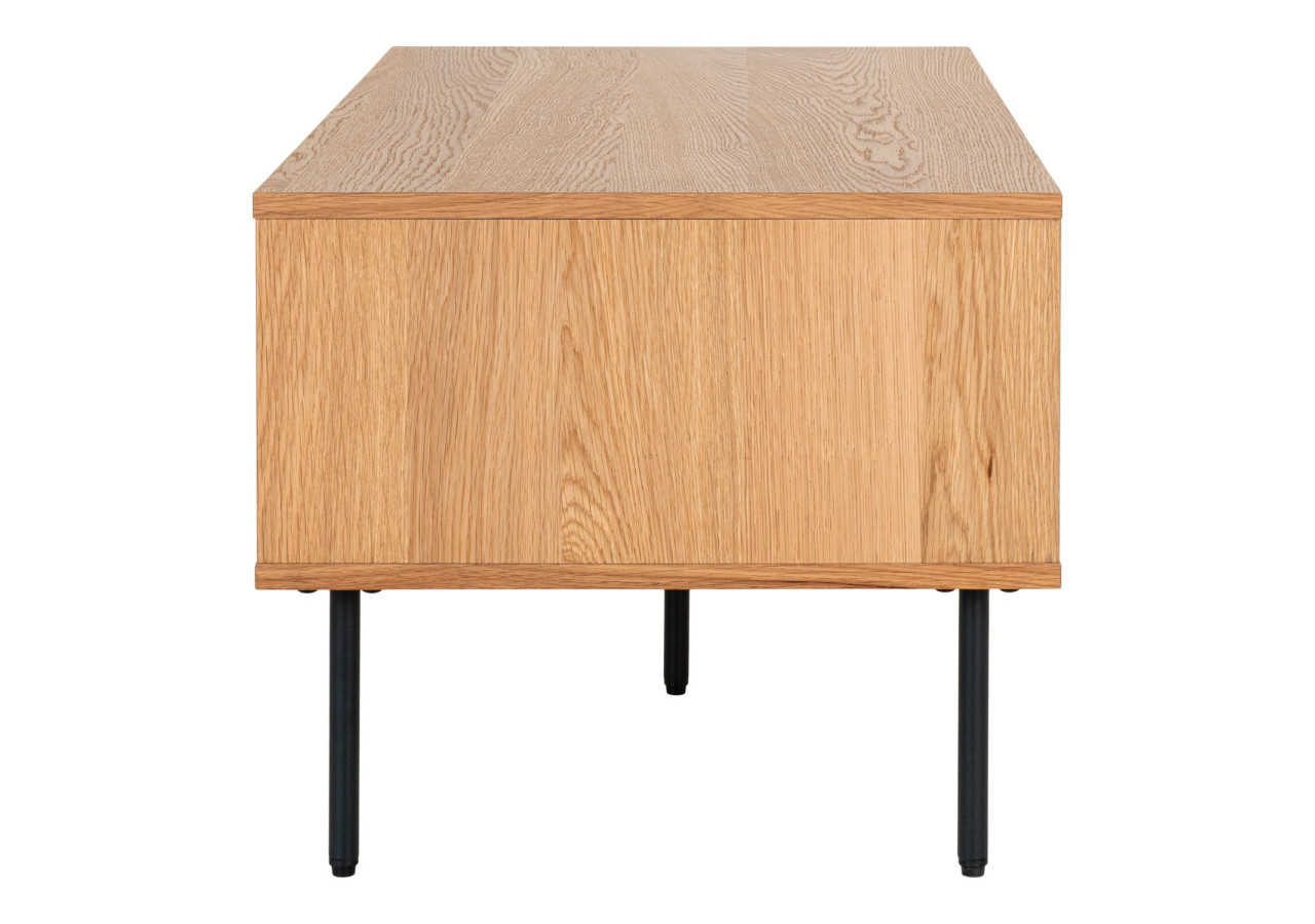 Table Basse Kyoto - Chêne et métal noir 50 x 100 x 45 cm - 2102050 - House Nordic