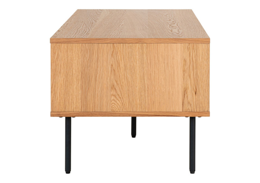 Table Basse Kyoto - Chêne et métal noir 50 x 100 x 45 cm - 2102050 - House Nordic