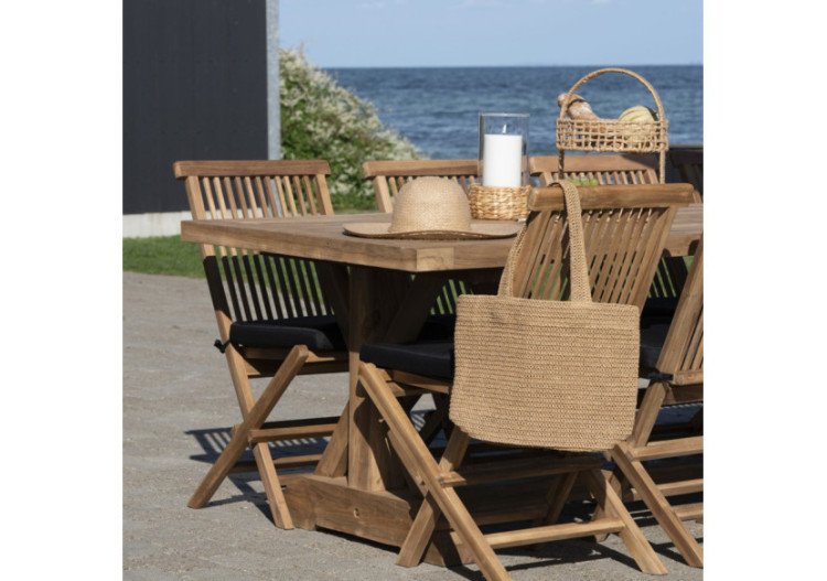 Parade Tote Bag - Sac en paille de papier 31x46 cm - 3201005 - House Nordic 2