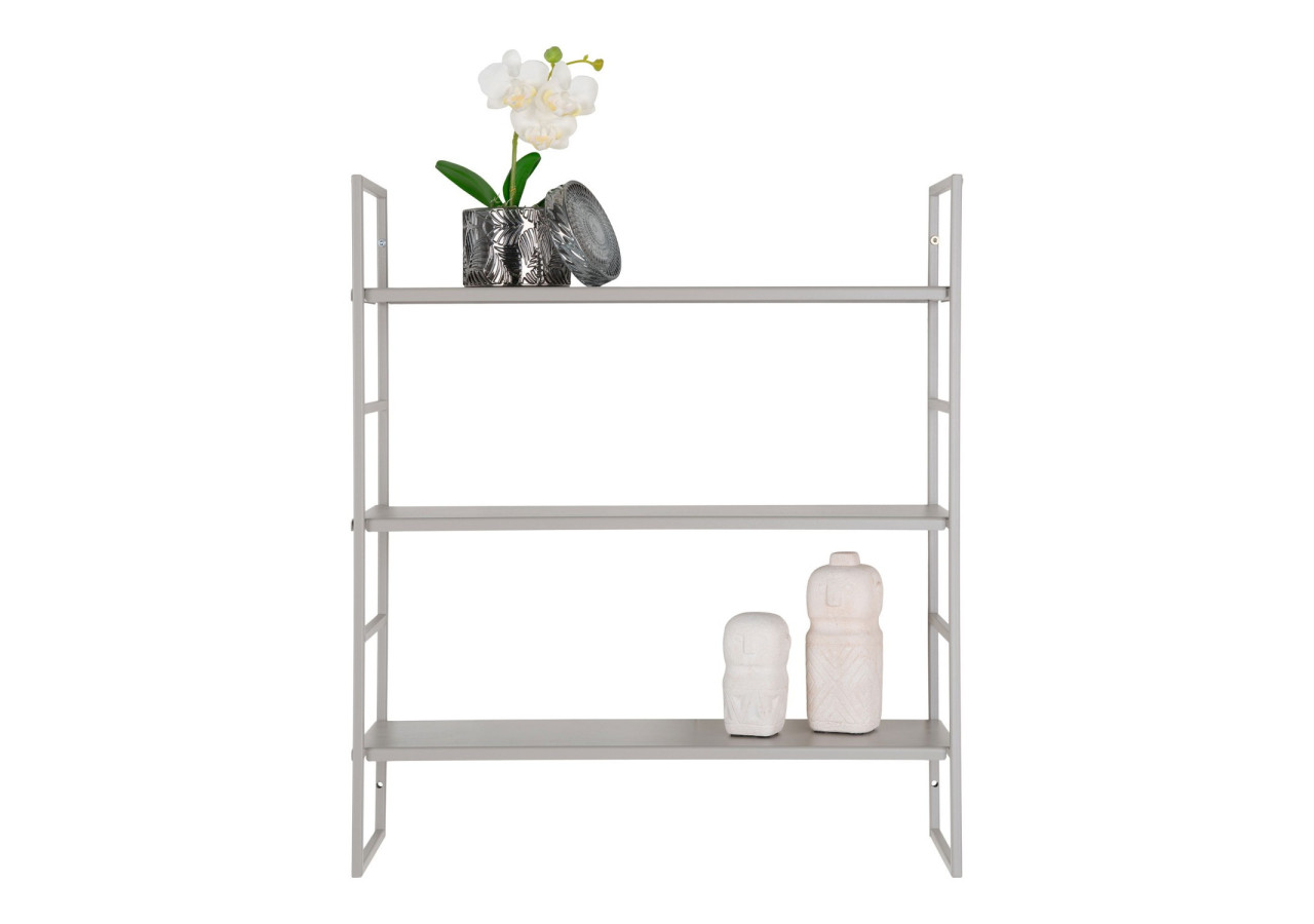Beja Shelves - Étagères en acier gris cool 48x17x55 cm - 3201010 - House Nordic