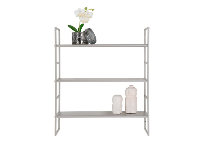 Beja Shelves - Étagères en acier gris cool 48x17x55 cm - 3201010 - House Nordic