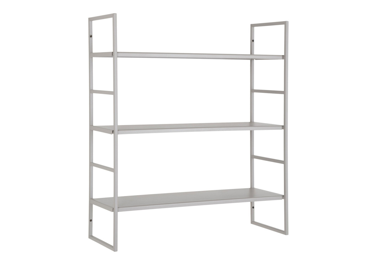 Beja Shelves - Étagères en acier gris cool 48x17x55 cm - 3201010 - House Nordic