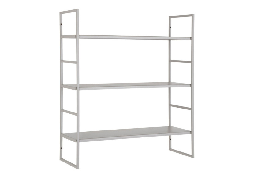 Beja Shelves - Étagères en acier gris cool 48x17x55 cm - 3201010 - House Nordic
