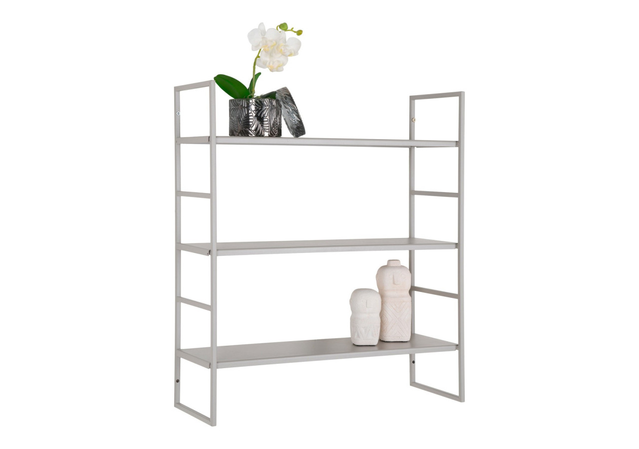 Beja Shelves - Étagères en acier gris cool 48x17x55 cm - 3201010 - House Nordic