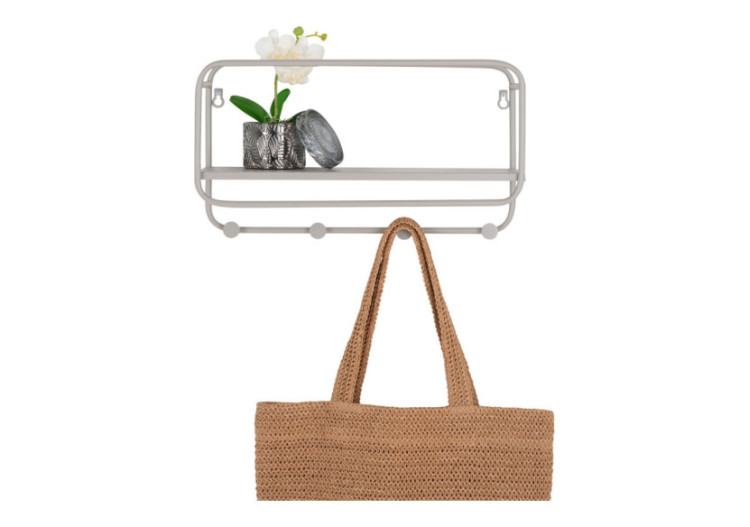 Feira Hat Shelf - Étagère à chapeaux en acier gris cool - 3201015 - House Nordic 2