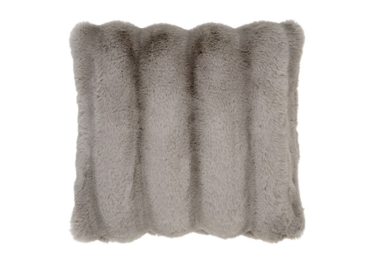 Coussin Galena - Fourrure synthétique beige 45x45 cm - 3906186 - House Nordic