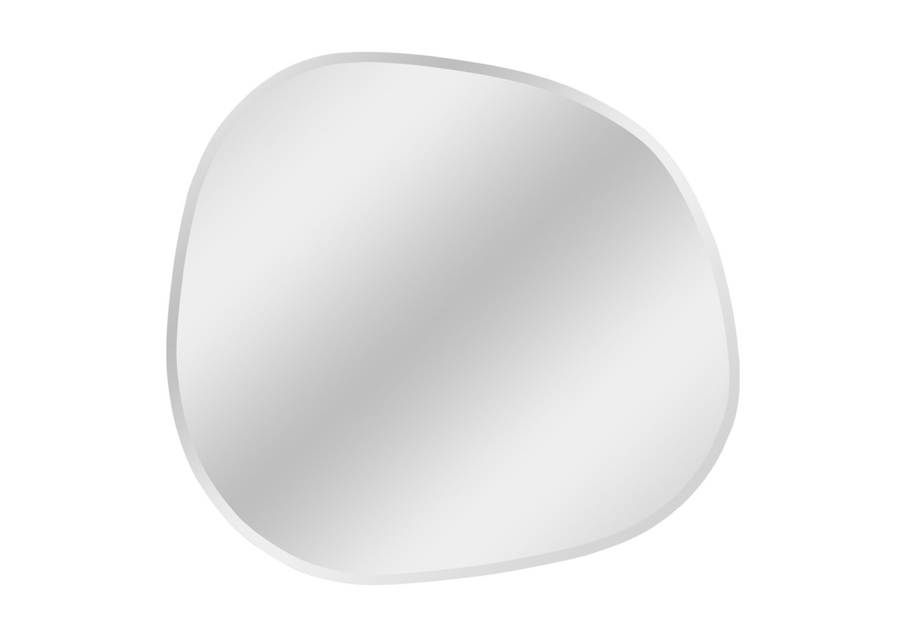 Miroir Bangalore - Forme organique, bords facettés 60x70 cm - 4001715 - House Nordic