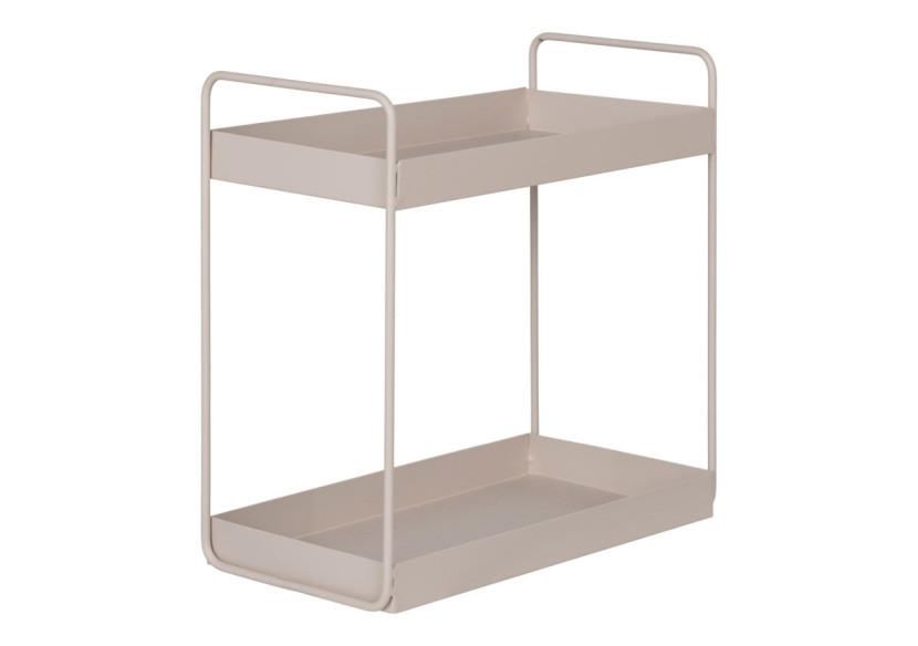 Rabo Standing Double Shelf - Étagère debout double en acier, sable, 2 étagères, 30x15x31 cm - 4201050 - House Nordic Rabo Standing Double Shelf - Étagère debout double en acier, sable, 2 étagères, 30x15x31 cm - 4201050 - House Nordic