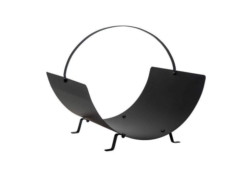 Tires Log Holder - Porte-bûches en acier noir, 40x35x33,5 cm - 4201060 - House Nordic Tires Log Holder - Porte-bûches en acier noir, 40x35x33,5 cm - 4201060 - House Nordic