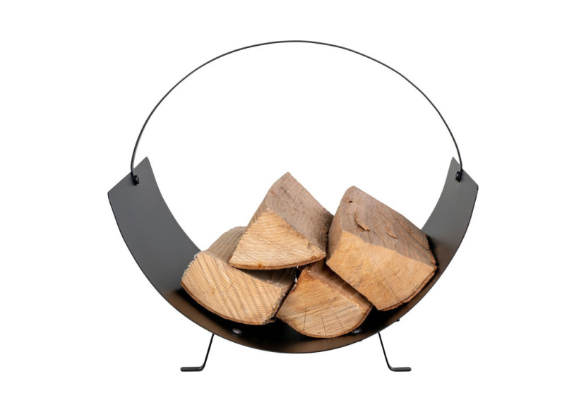 Tires Log Holder - Porte-bûches en acier noir, 40x35x33,5 cm - 4201060 - House Nordic Tires Log Holder - Porte-bûches en acier noir, 40x35x33,5 cm - 4201060 - House Nordic