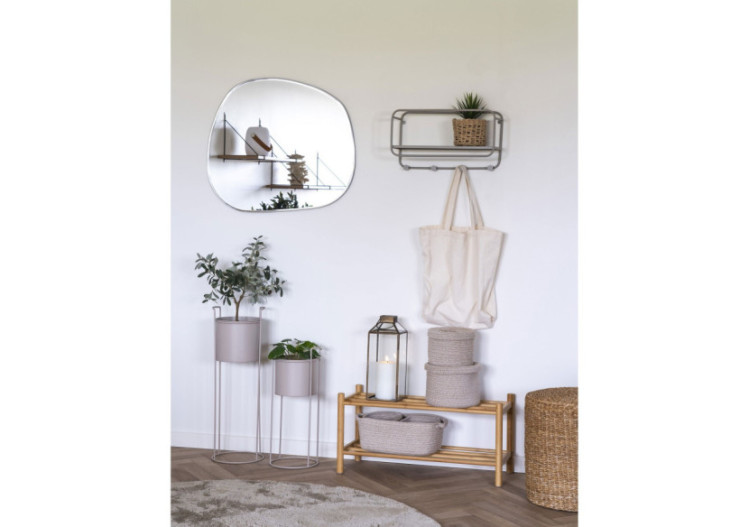 Panier Cadima - Coton beige, set de 3 (12x17x11 cm, 15x20x12 cm, 18x23x13 cm) - 4401545 - House Nordic 2