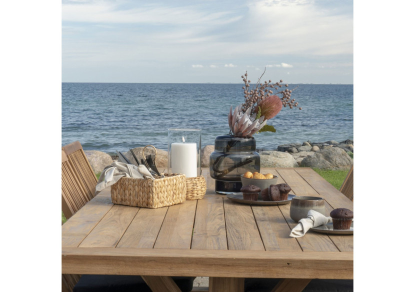 Boîte de rangement Pleiku - 20x11x20 cm en jonc d'eau - 4401551 - House Nordic