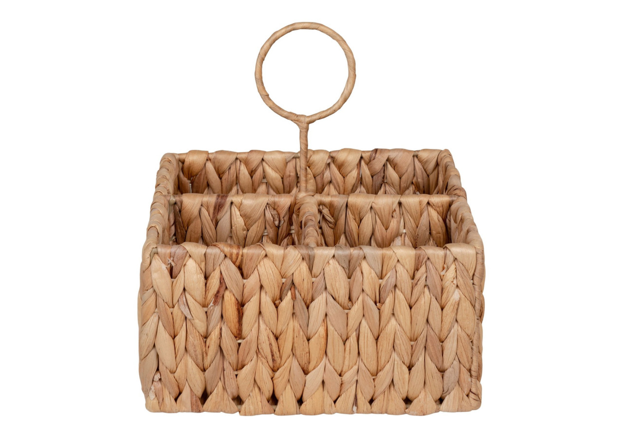 Boîte de rangement Pleiku - 20x11x20 cm en jonc d'eau - 4401551 - House Nordic