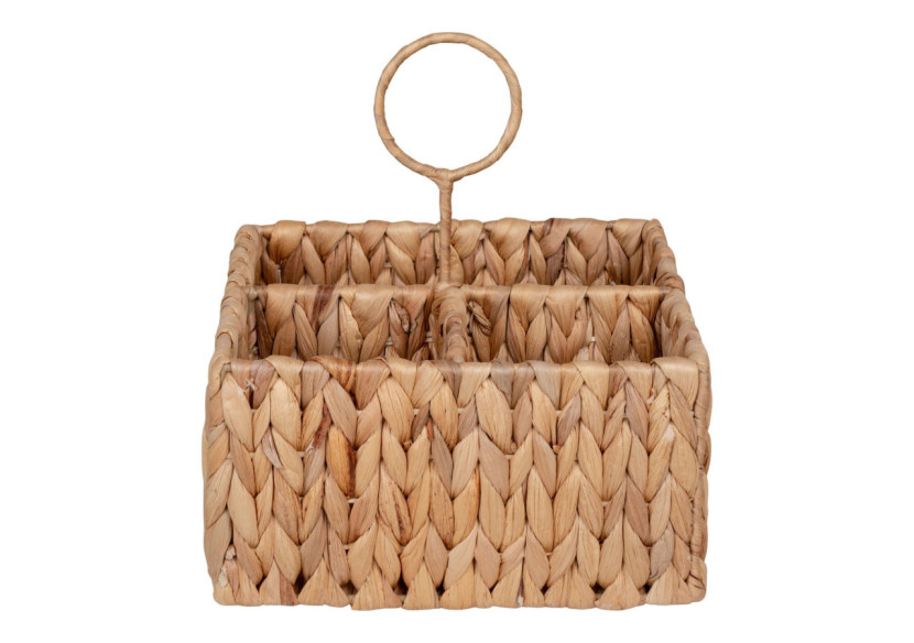 Boîte de rangement Pleiku - 20x11x20 cm en jonc d'eau - 4401551 - House Nordic