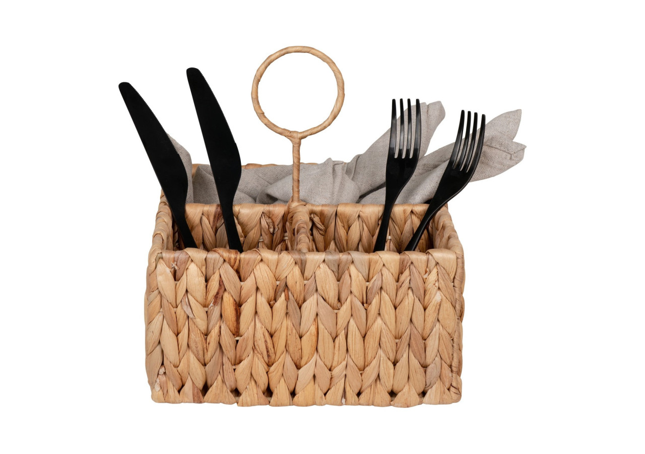 Boîte de rangement Pleiku - 20x11x20 cm en jonc d'eau - 4401551 - House Nordic