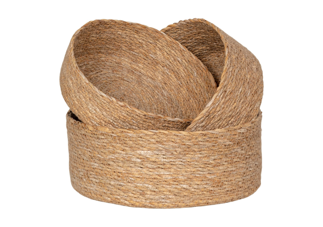 Panier Batam - Ensemble de 3 en herbe de mer - 4401558 - House Nordic