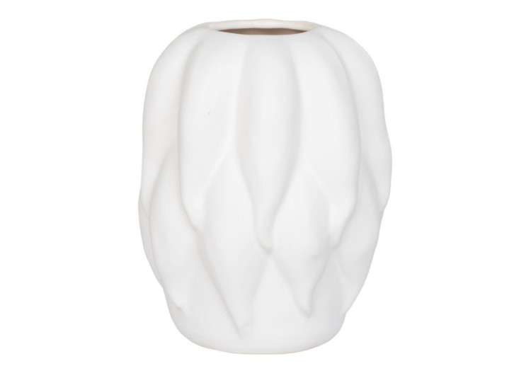 Vase en céramique - Beige 19,5x19,5x26 cm - 4441702 - House Nordic