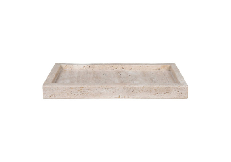 Plateau - Travertin naturel, 30,5x15 cm - 4501340 - House Nordic 2