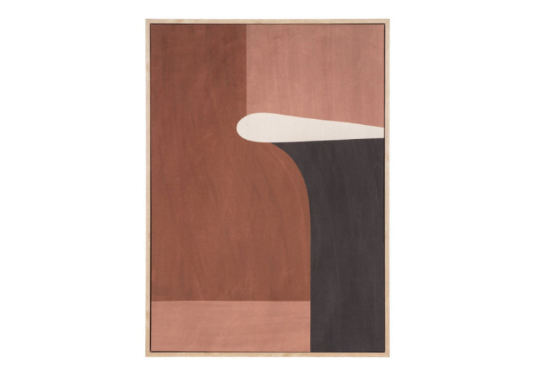 Impression sur Toile Cape Town - Toile, brun/beige, No.2, 50x70 cm - 4981055 - House Nordic