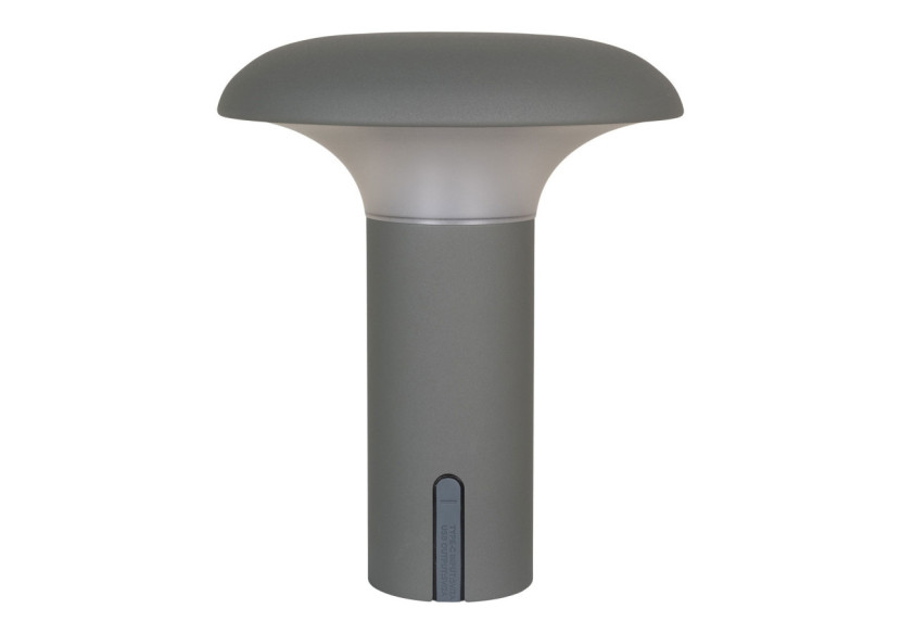 Lampe Ramsey LED - Rechargeable, grise, station de charge USB - 6405190 - House Nordic