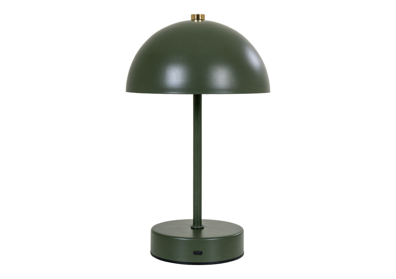 Lampe de Table Holt LED - Rechargeable, verte, avec variateur de lumière - 6405200 - House Nordic