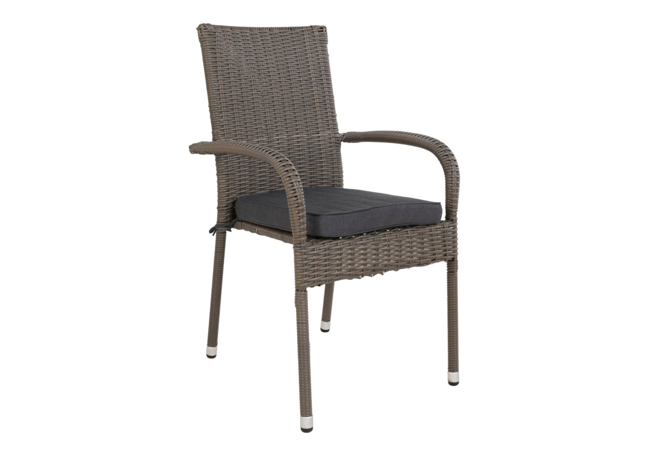 Coussin Portland - Coussin pour chaise de jardin Portland, noir - 7001113 - House Nordic