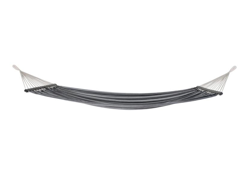 Hamac Lamia - Polyester/coton, larch, noir/gris/blanc - 7801190 - House Nordic Hamac Lamia - Polyester/coton, larch, noir/gris/blanc - 7801190 - House Nordic