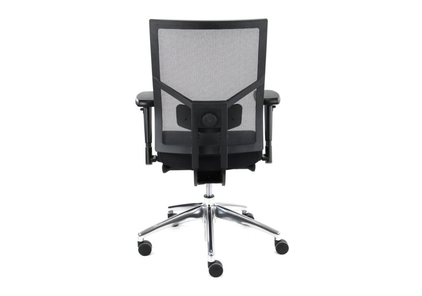 Chaise de Bureau Ergonomique Zuidas - Design réglable, Noir - R_CHY_686SA10C_NS_SET - Refurbished