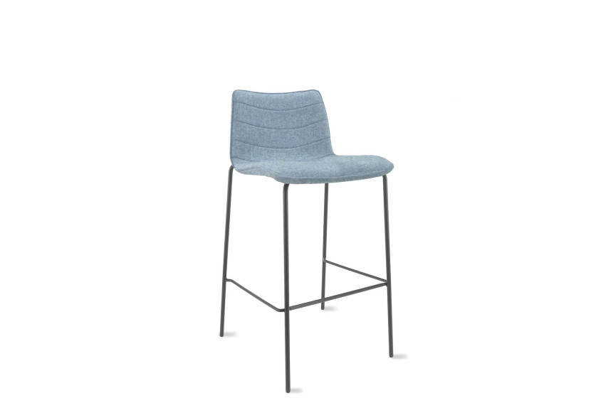 Tabouret Workliving Verona - Wolvilt Fenice 351 bleu doux, hauteur 75 cm - 107924C - Workliving Tabouret Workliving Verona - Wolvilt Fenice 351 bleu doux, hauteur 75 cm - 107924C - Workliving
