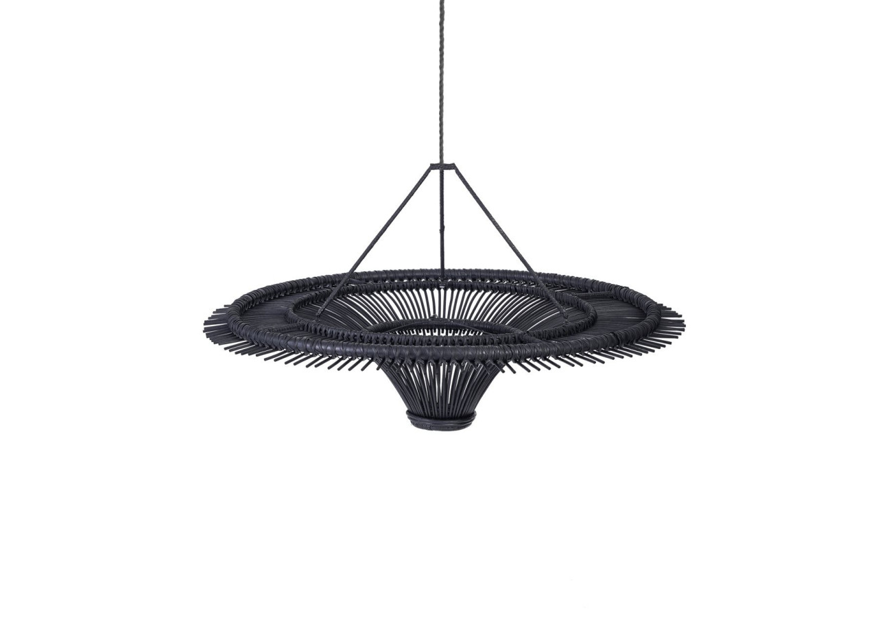 Suspension The Sky - Noir - Grande - BAYU022B-L-60x40 - Bazar Bizar