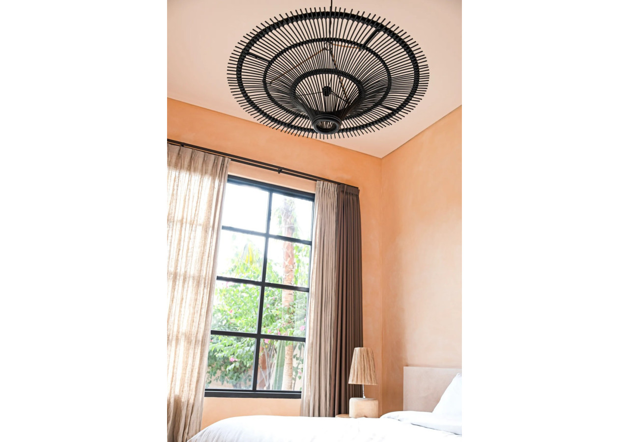 Suspension The Sky - Noir - Grande - BAYU022B-L-60x40 - Bazar Bizar