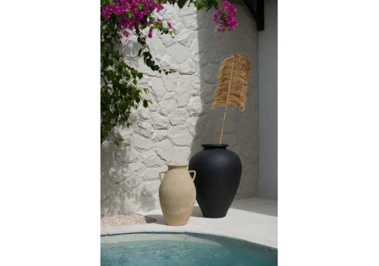 Palmeira en Raffia - Naturel - BAJN117N - Bazar Bizar 2