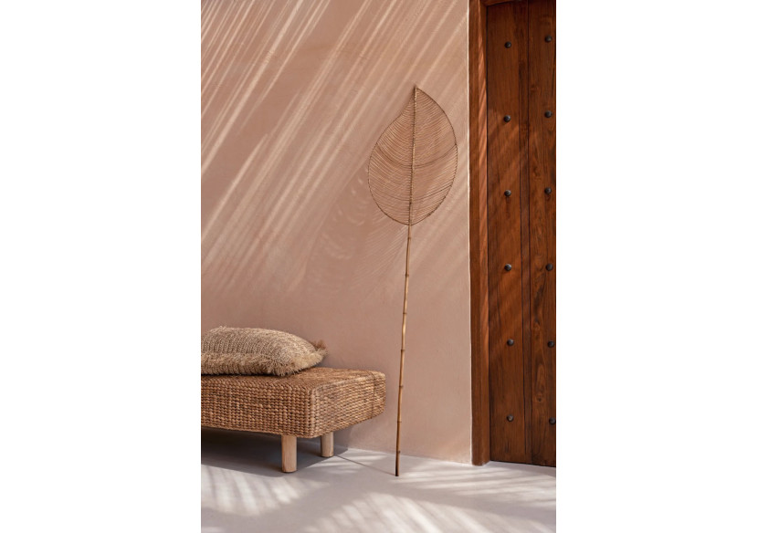 Vase Elliptique en Rotin - Naturel - JARE011N - Bazar Bizar