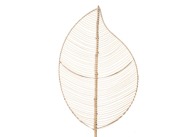 Vase Elliptique en Rotin - Naturel - JARE011N - Bazar Bizar