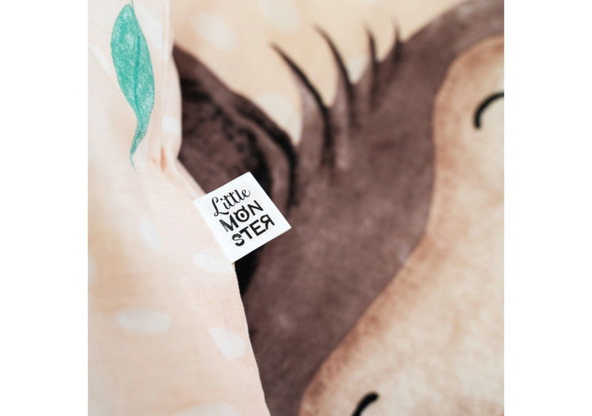 Housse de Couette Little Monster - 135 x 200 cm en Coton Respirant - 17015771 - Royal Textile