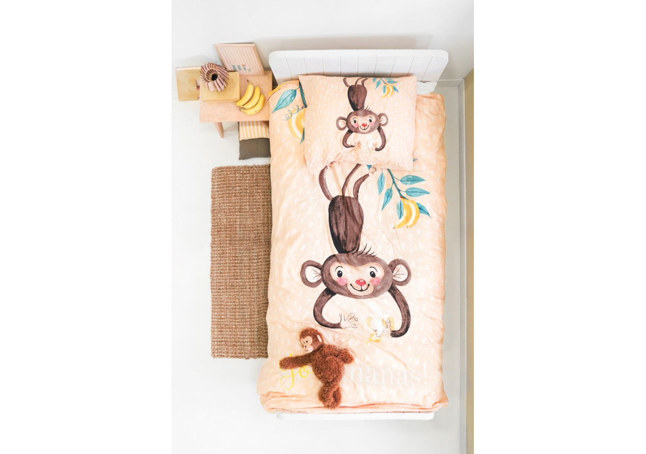 Housse de Couette Little Monster - 135 x 200 cm en Coton Respirant - 17015771 - Royal Textile