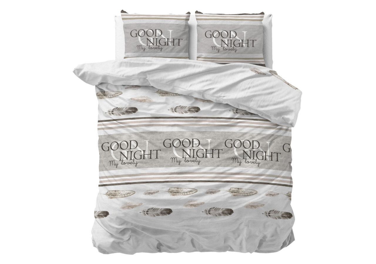 Housse de Couette Good Night - Coton Mélangé 240 x 220 cm - 17016147 - Sleeptime