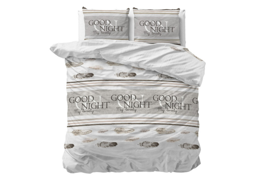 Housse de Couette Good Night - Coton Mélangé 240 x 220 cm - 17016147 - Sleeptime