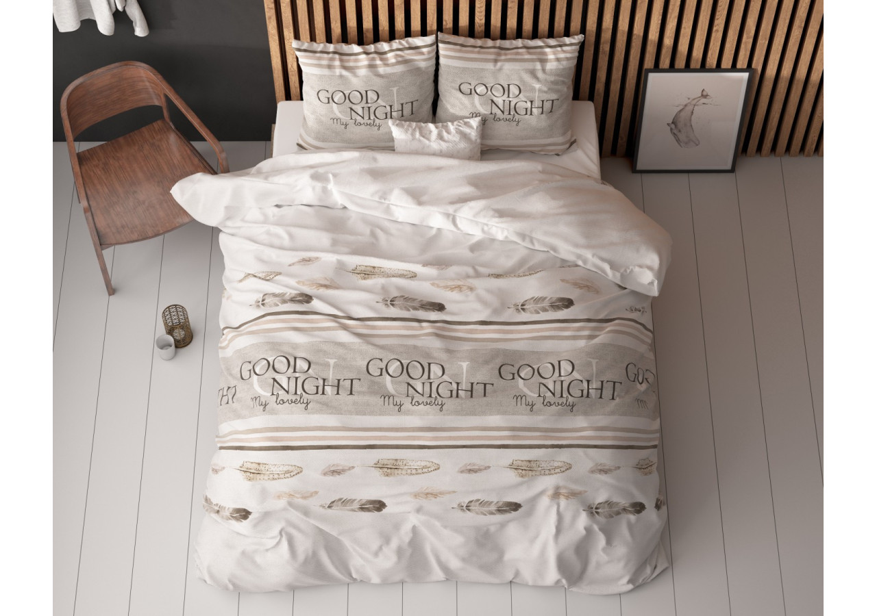 Housse de Couette Good Night - Coton Mélangé 240 x 220 cm - 17016147 - Sleeptime
