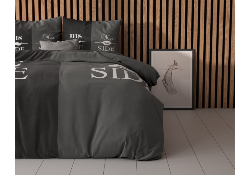 Couvre-lit His and Her Side - 140 x 220 cm, Impression numérique - 15022731 - Sleeptime