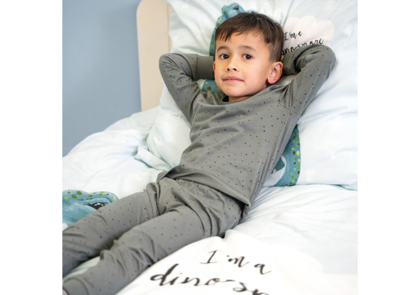 Couvre-lit I'm a Dino-Sore - 135 x 200 cm, Design Enfant - 17015777 - Royal Textile