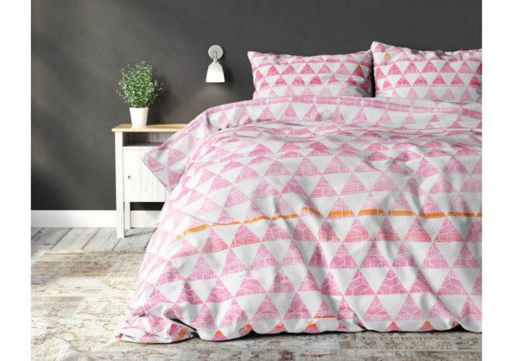 Housse de Couette Jade Roze - Dimensions 200 x 220 cm - 15026589 - Sleeptime 2