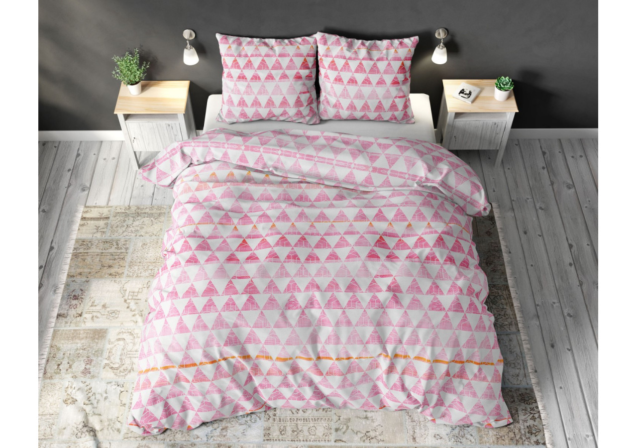 Housse de Couette Jade Roze - Dimensions 200 x 220 cm - 15026589 - Sleeptime