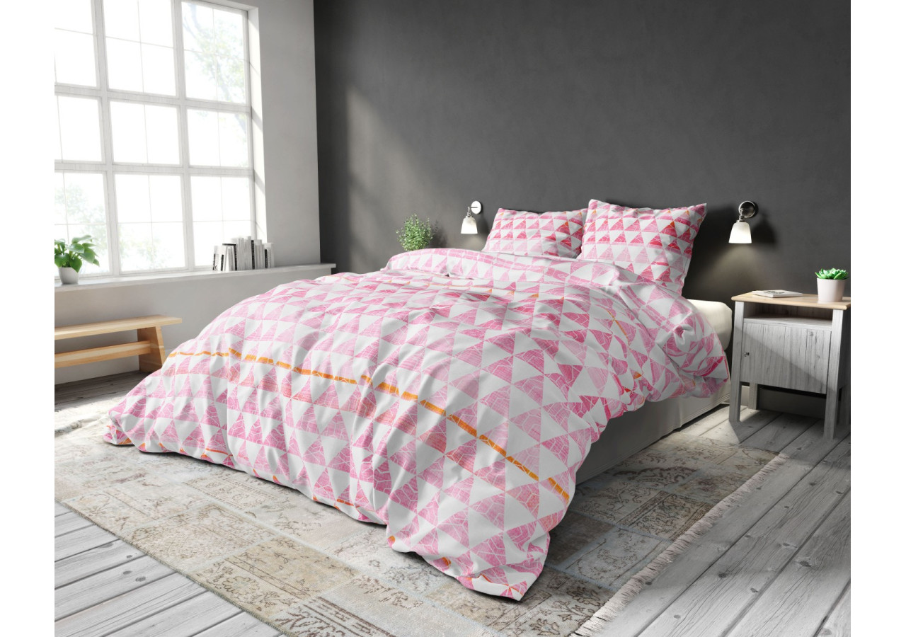 Housse de Couette Jade Roze - Dimensions 200 x 220 cm - 15026589 - Sleeptime