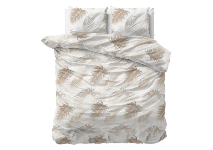 Housse de Couette Jayda Taupe - 240 x 220 cm, Luxe et Confort - 15026626 - Sleeptime